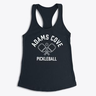 Adams Cove New York Pickleball Women's Racerback Tank