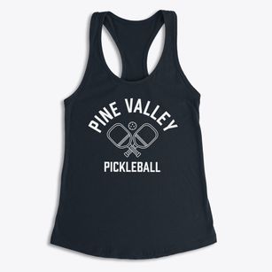 Pine Valley Mississippi Pickleball Women's Racerback Tank