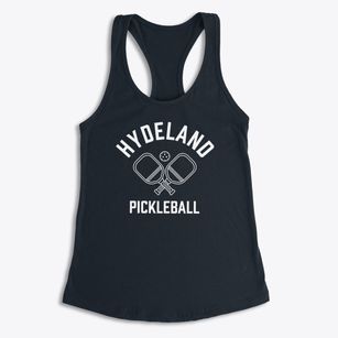 Hydeland North Carolina Pickleball Women's Racerback Tank
