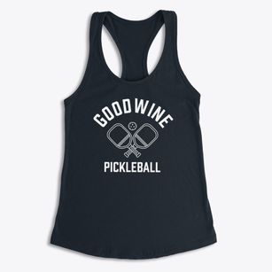 Goodwine Illinois Pickleball Women's Racerback Tank