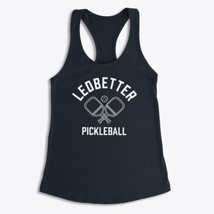 Ledbetter Texas Pickleball Women's Racerback Tank