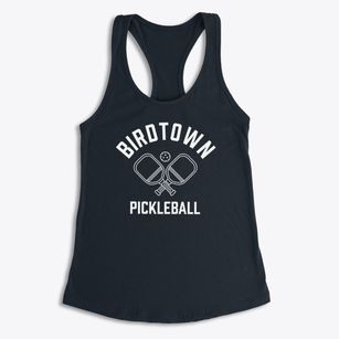 Birdtown Arkansas Pickleball Women's Racerback Tank