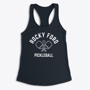 Rocky Ford Colorado Pickleball Women's Racerback Tank