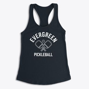 Evergreen Alabama Pickleball Women's Racerback Tank