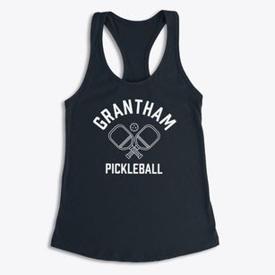 Grantham New Hampshire Pickleball Women's Racerback Tank