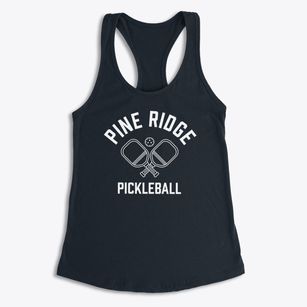 Pine Ridge Pennsylvania Pickleball Women's Racerback Tank