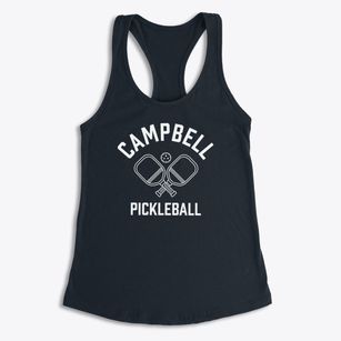 Campbell Florida Pickleball Women's Racerback Tank