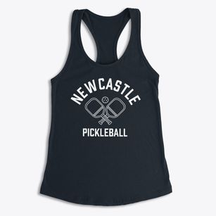 Newcastle Maine Pickleball Women's Racerback Tank