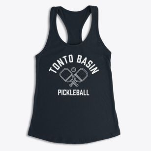 Tonto Basin Arizona Pickleball Women's Racerback Tank
