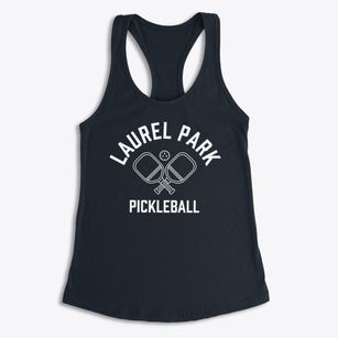 Laurel Park Virginia Pickleball Women's Racerback Tank