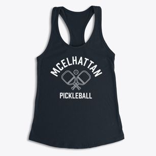 Mcelhattan Pennsylvania Pickleball Women's Racerback Tank