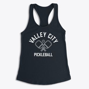 Valley City Ohio Pickleball Women's Racerback Tank