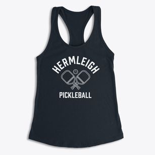Hermleigh Texas Pickleball Women's Racerback Tank