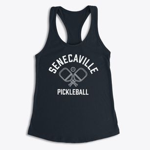 Senecaville Ohio Pickleball Women's Racerback Tank