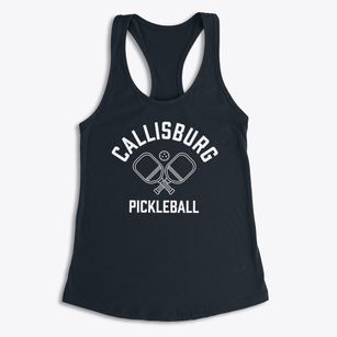 Callisburg Texas Pickleball Women's Racerback Tank