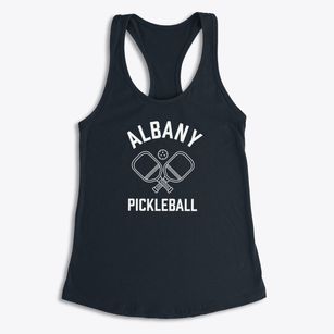 Albany New York Pickleball Women's Racerback Tank