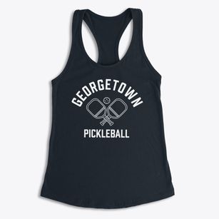Georgetown Mississippi Pickleball Women's Racerback Tank