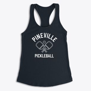 Pineville Arkansas Pickleball Women's Racerback Tank
