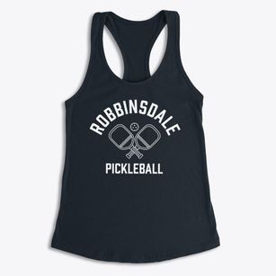 Robbinsdale Minnesota Pickleball Women's Racerback Tank