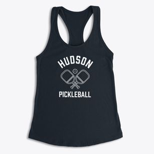 Hudson Wisconsin Pickleball Women's Racerback Tank