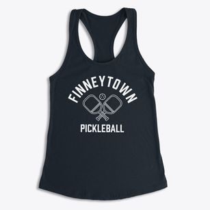Finneytown Ohio Pickleball Women's Racerback Tank