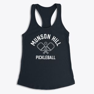 Munson Hill Ohio Pickleball Women's Racerback Tank