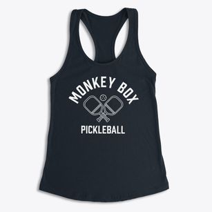 Monkey Box Florida Pickleball Women's Racerback Tank