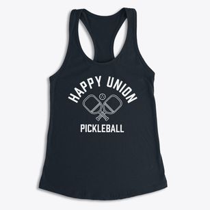 Happy Union Texas Pickleball Women's Racerback Tank