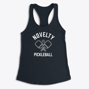 Novelty Ohio Pickleball Women's Racerback Tank