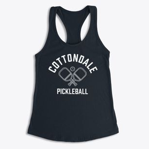 Cottondale Arkansas Pickleball Women's Racerback Tank