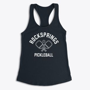 Rocksprings Florida Pickleball Women's Racerback Tank