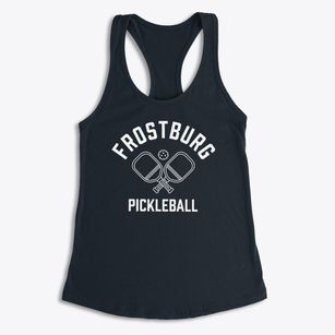 Frostburg Maryland Pickleball Women's Racerback Tank