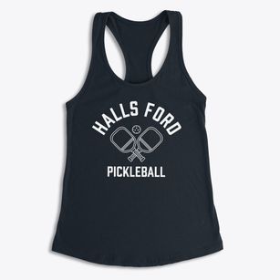 Halls Ford North Carolina Pickleball Women's Racerback Tank