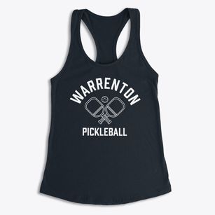 Warrenton Missouri Pickleball Women's Racerback Tank
