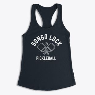 Songo Lock Maine Pickleball Women's Racerback Tank