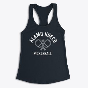 Alamo Hueco New Mexico Pickleball Women's Racerback Tank