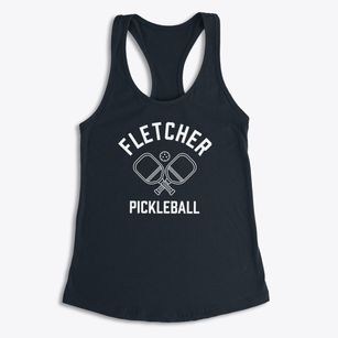 Fletcher Idaho Pickleball Women's Racerback Tank