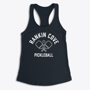 Rankin Cove Tennessee Pickleball Women's Racerback Tank