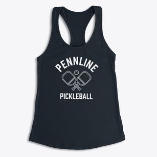 Pennline Pennsylvania Pickleball Women's Racerback Tank