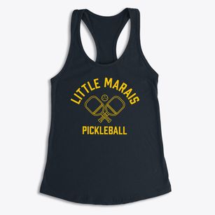 Little Marais Minnesota Pickleball Women's Racerback Tank