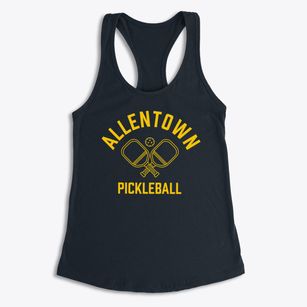 Allentown West Virginia Pickleball Women's Racerback Tank