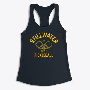 Stillwater Rhode Island Pickleball Women's Racerback Tank