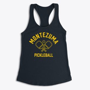 Montezuma New Mexico Pickleball Women's Racerback Tank