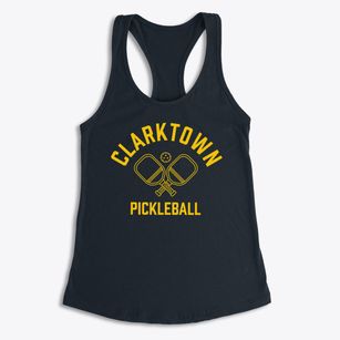 Clarktown Ohio Pickleball Women's Racerback Tank