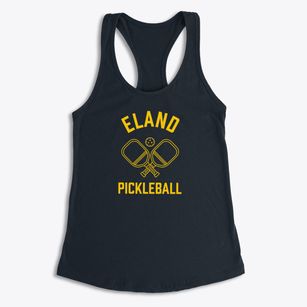Eland Wisconsin Pickleball Women's Racerback Tank