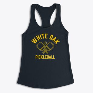 White Oak Missouri Pickleball Women's Racerback Tank