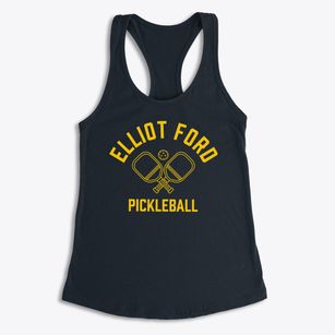 Elliot Ford Missouri Pickleball Women's Racerback Tank