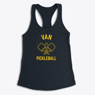 Van Utah Pickleball Women's Racerback Tank