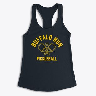 Buffalo Run Pennsylvania Pickleball Women's Racerback Tank
