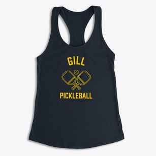 Gill West Virginia Pickleball Women's Racerback Tank